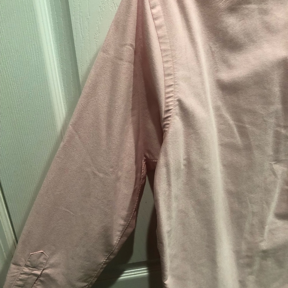 Polo Ralph Lauren Mens Large Pink Dress Shirt Classic Fit Oxford - Picture 4 of 6